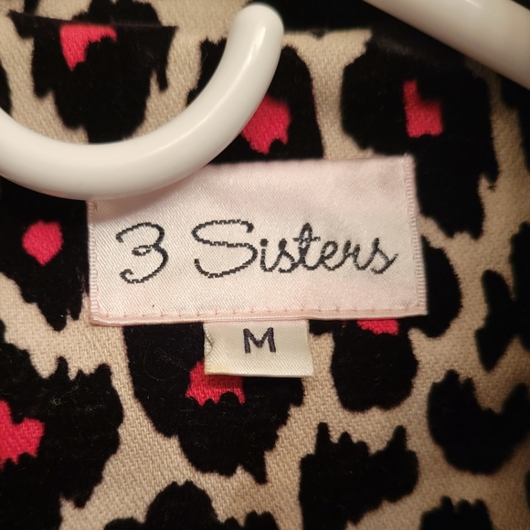 NWT 3 Sisters Cheetah Coat - Picture 5 of 5